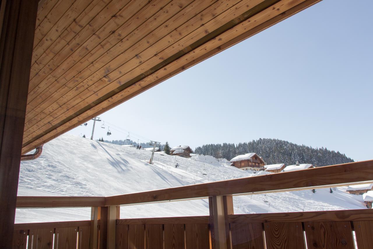 Hotel Les Flocons Le Grand-Bornand Dış mekan fotoğraf