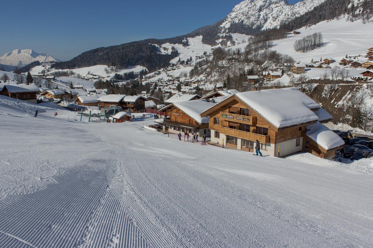 Hotel Les Flocons Le Grand-Bornand Dış mekan fotoğraf