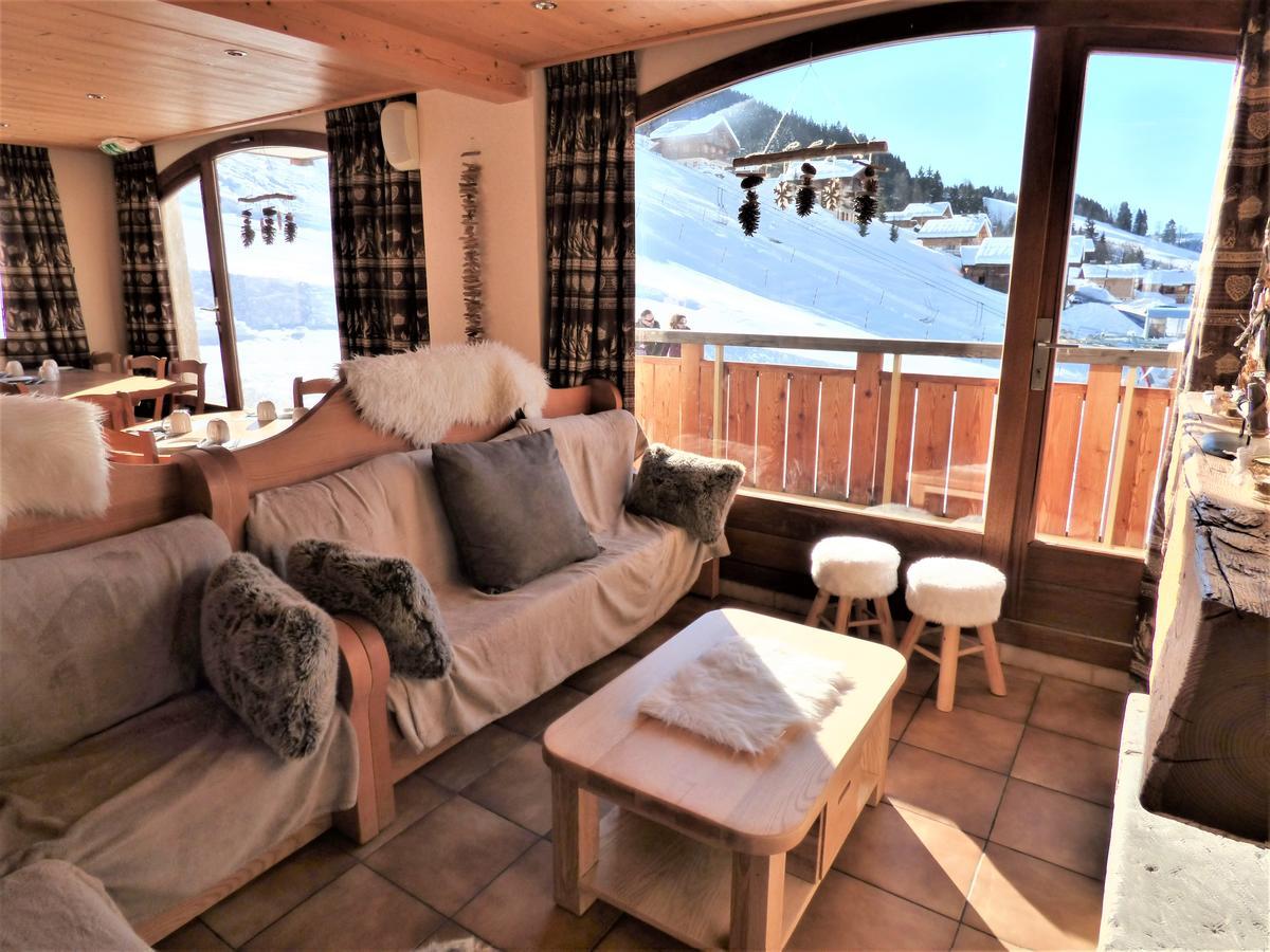 Hotel Les Flocons Le Grand-Bornand Dış mekan fotoğraf